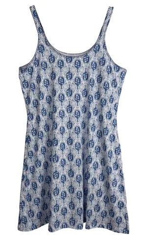 Cabana Life‎ Royal Blue White Pickleball Dress UPF 50+ Court Sporty NWT L thumbnail 1