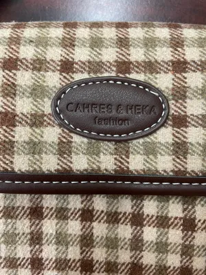 Cahres & Heka Fashion Gingham Patten Crossbody Purse thumbnail 5