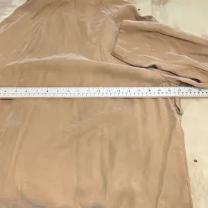 Mango MNG Womens Camel‎ Tan Viscose Duster Trench Coat Jacket Small Old Money thumbnail 7