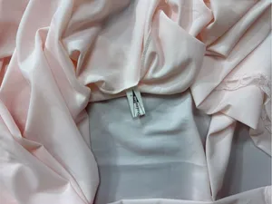 Vintage Shadowline Pink Nylon Tricot Peter Pan Collar Scallop Nightgown Sz M 💛🍄 thumbnail 9