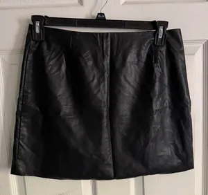 Cotton On Leather Skirt thumbnail 1