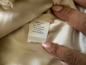 Princess Polly Y2K Penny Lane Faux Shearling Cream Coat Size 2 thumbnail 6