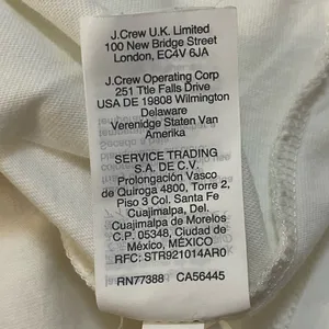Madewell Hem & Thread White Holepunch Mix Flutter Top women’s size medium thumbnail 7
