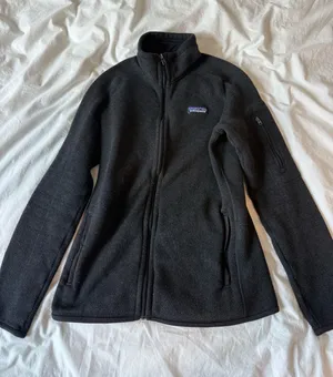 Patagonia Women’s Fleece Black Zip Up Jacket thumbnail 1