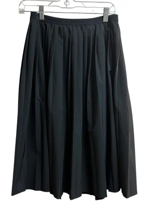 Halara High Waisted Pleated Quick Dry Midi Casual Skirt Pockets Small thumbnail 1