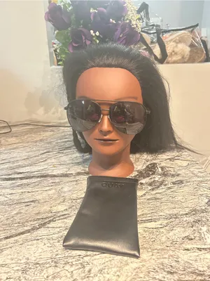 Quay Australia Black Aviator Sunglasses with Smoke Lenses Vivienne NWOT thumbnail 2