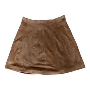 Altar’d State | Button Front Suede Mini Skirt | Size XS thumbnail 4