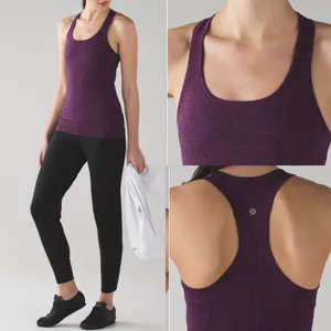 Lululemon Swiftly Tech Racerback Tank Top Athletic Running Aurora Purple / Black thumbnail 4