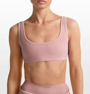 NWT Skims x Nike Ribbed Seamless Micro Scoop Bra thumbnail 1