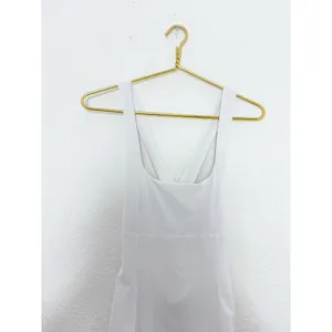 Outdoor Voices Cross Back Dress Size Small Built Shorts Off White Tennis Workout thumbnail 5