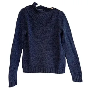 American Living Women’s Blue Cowl Neck Sweater Large thumbnail 2