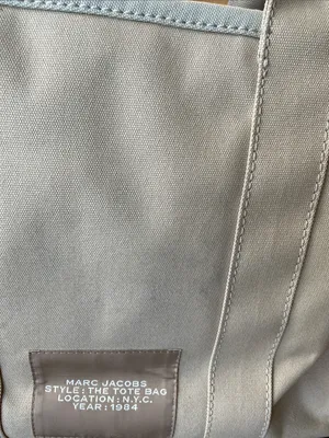 Marc Jacobs The Tote Bag Color-block Large Tote Bag - Beige Multi thumbnail 10