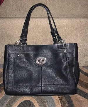 Coach Black Purse thumbnail 1