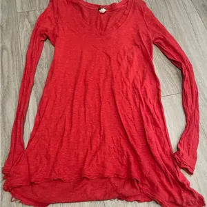 We The Free Red Mini Dress thumbnail 1