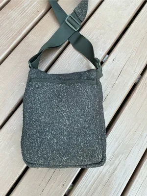 Comfy to wear Sherpa Messenger Crossbody thumbnail 10