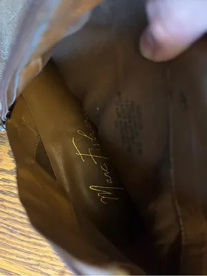 Marc Fisher Taupe Suede Ankle Boots thumbnail 3