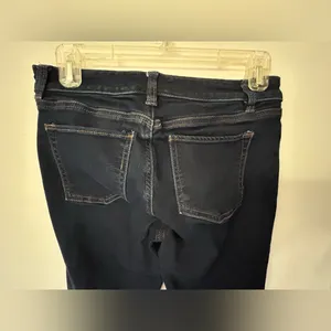 White House Black Market Women’s Dark Blue Women's Skinny Jeans XS thumbnail 5