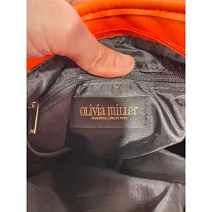 Olivia Miller Neon Orange Laser Cut‎ Glitter Crossbody Bag Womens Floral Small thumbnail 9