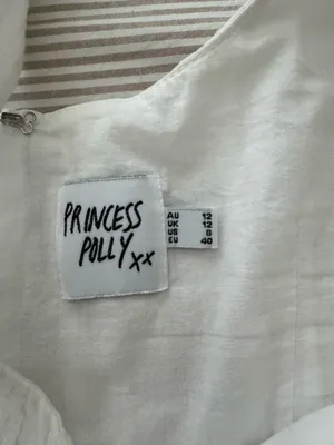 Princess Polly White summer dress thumbnail 3