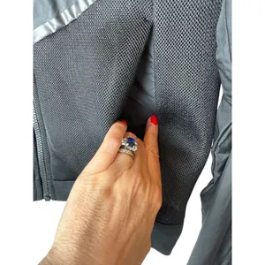 Nike Tech Hypermesh‎ Bomber Jacket Women XS Black Windbreaker Athletic Gorpcore thumbnail 7
