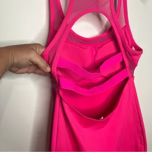 Fabletics Tropez‎ Dress magenta hot pink Barbiecore women's size small casual thumbnail 7