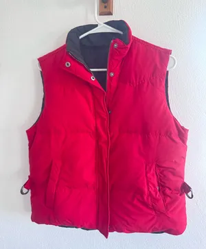 Lauren Ralph Red Puffer Vest thumbnail 1