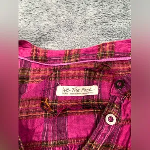 Free people we the free jessi Plaid Top small thumbnail 6