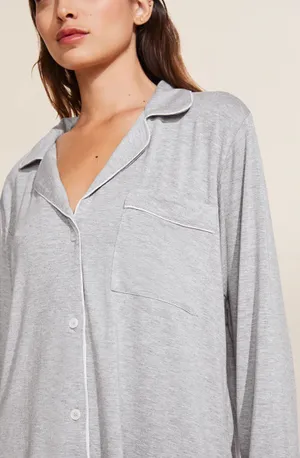 Eberjey soft pajama shirt  Size small  thumbnail 1