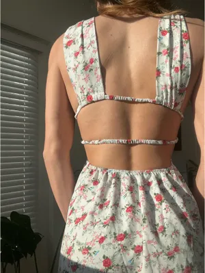 Summer Dress White Size XS thumbnail 3