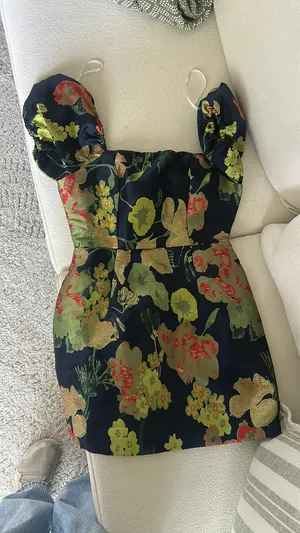 Lulus Dress Floral Mini thumbnail 4