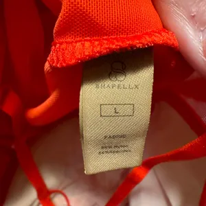 Shapellx Vibrant Red Lace Shapewear Bodysuit Size L thumbnail 3