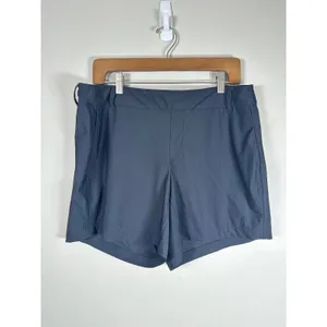 Spanx Sunshine Shorts Women Large Black Stretch Activewear Golf Pull on thumbnail 3