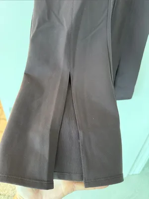 Alo Slit Leg Brown Yoga Pants in Size M thumbnail 3