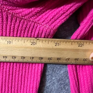 ZENista Pink Plaid Fleece Pajama Set Waffle Henley Top & Pants‎ L Long Sleeve thumbnail 6