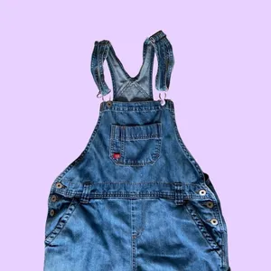 Dickies Navy blue denim overalls with a relaxed fit 🔥 thumbnail 3