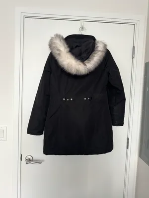 Women’s black HFX winter coat thumbnail 4