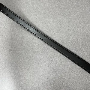 Lauren Ralph Lauren LRL Leather Belt Womens Small Black Silver Buckle Cut Out thumbnail 4