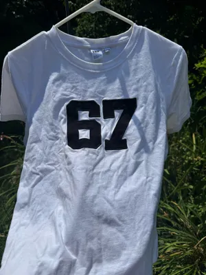 Aritzia TNA White ‘67’ Graphic Tee thumbnail 5