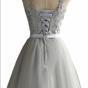 Gorgeous special occasion lace tulle dress thumbnail 8