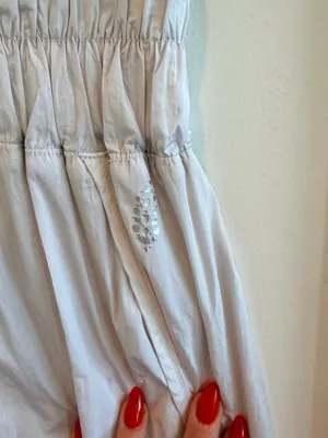 FP Movement Smocked Waist White Women’s Athletic Running Shorts Size Small thumbnail 3