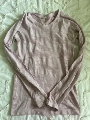 Pink Camo Athleta Long Sleeve thumbnail 1