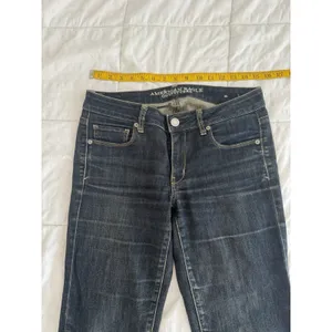 American Eagle Jeans Skinny Super Stretch Blue Women's 8 Regular Dark Wash thumbnail 5