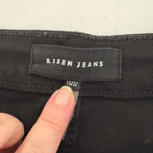 RISEN High Rise Side Slit Cargo‎ Bootcut Black Jeans - RDP5649 - Size 15/32 623 thumbnail 14