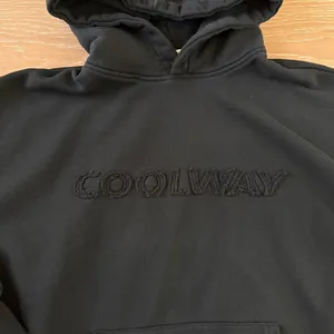 Coolway Logo Hoodies Size M in Wash Black thumbnail 2