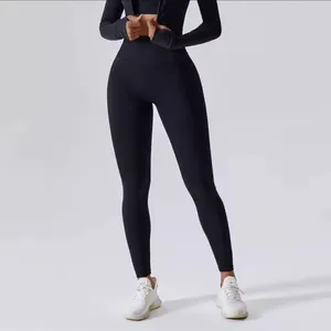 Nwot Black High Waisted Yoga Leggings S/M thumbnail 2