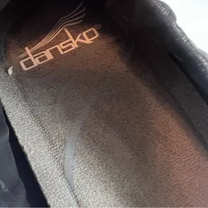 Dansko Carol black leather comfort shoes 39 thumbnail 6