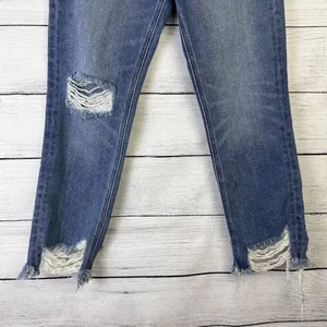 Hidden By‎ Buckle Womens Blue Jeans Size 25 Distressed Medium Wash Skinny Jeans thumbnail 3