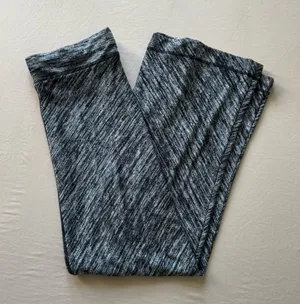 Marled Knit Maxi Skirt Gray Size M thumbnail 1