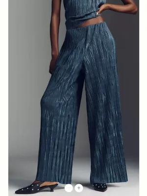 Anthropologie Maeve Textured Knit Pull-On Pants thumbnail 2
