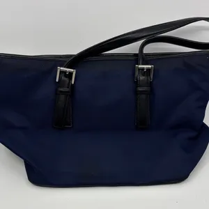 Coach Navy and Black Shoulder Bag thumbnail 3
